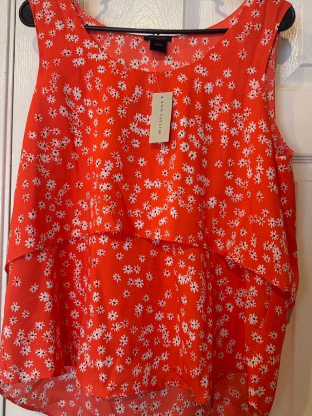 Floral Layered Sleeveless Top